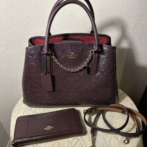 Coach Bag & Wallet Set